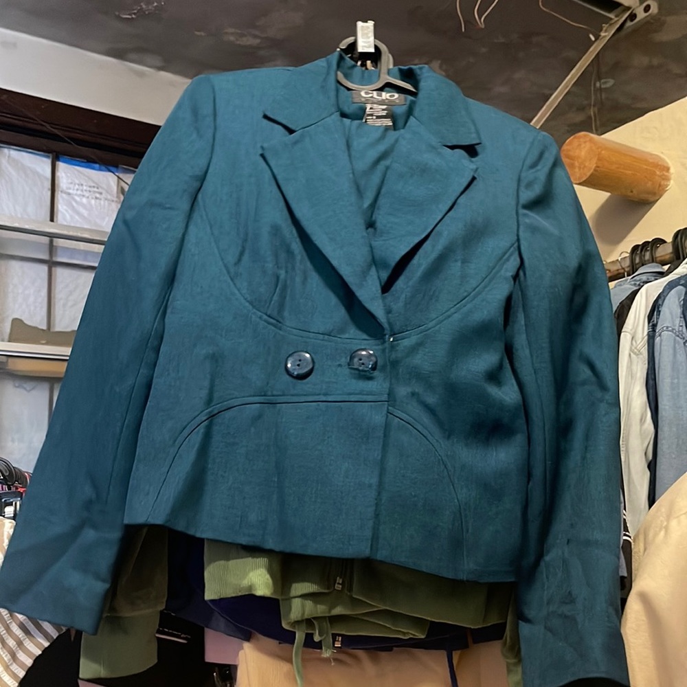 Clio Teal Blazer